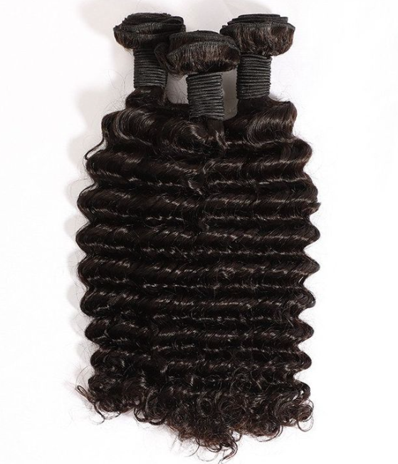 Deep Wave Human Hair Bundles