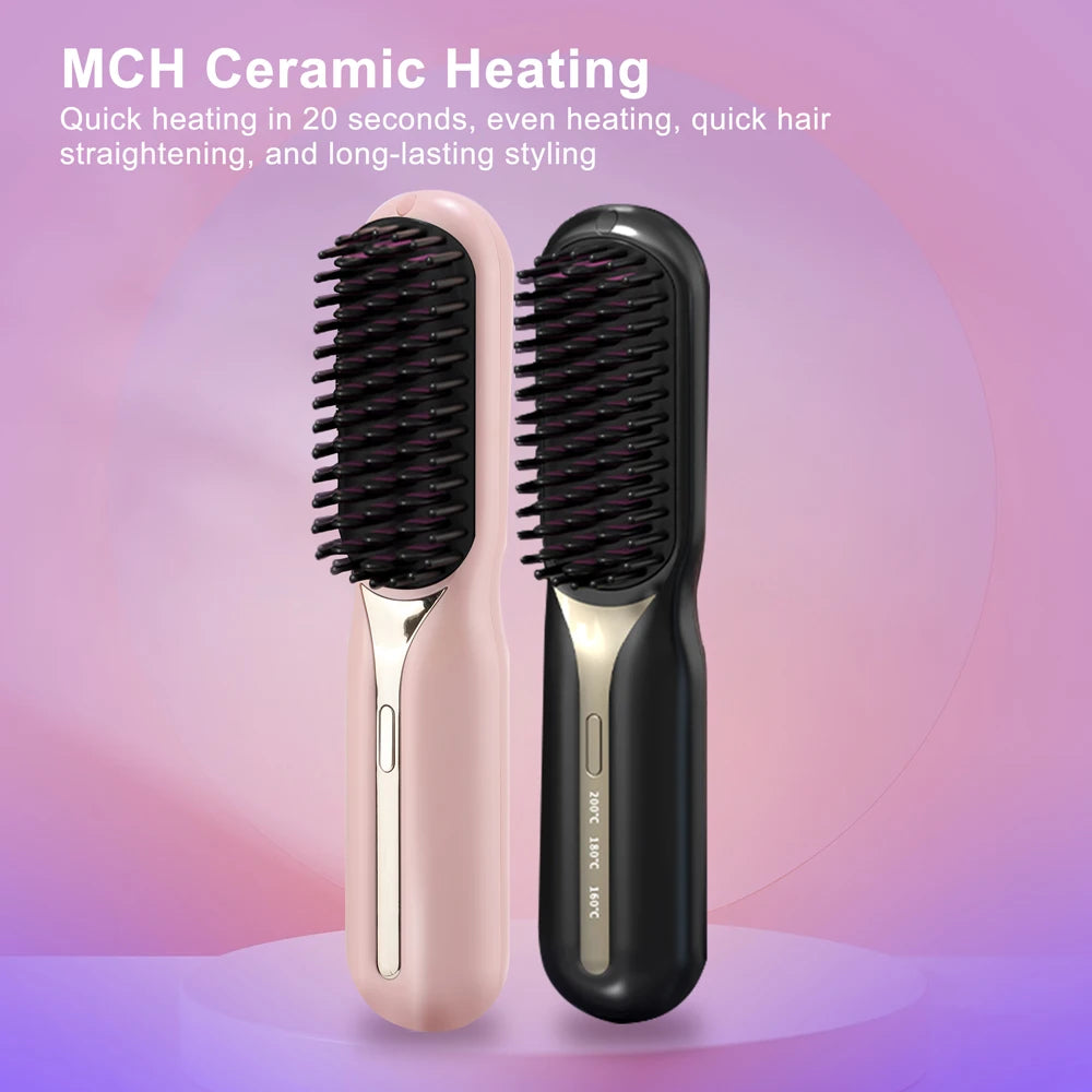 Cordless Straightening Brush