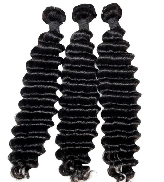 Deep Wave Human Hair Bundles